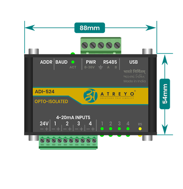 ADI-524 top view