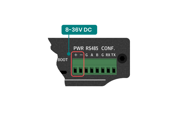 AG-201 power connector