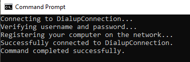AM-201 autoconnect connection prompt