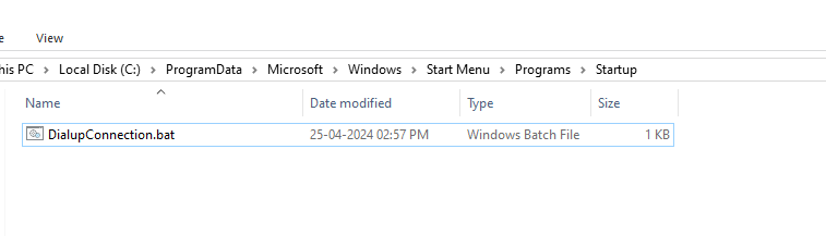 AM-201 autoconnection script path