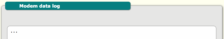 AG-811 www modem log